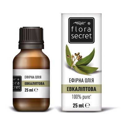 Евкаліптова ефірна олія 25 мл Flora Secret 39487 фото