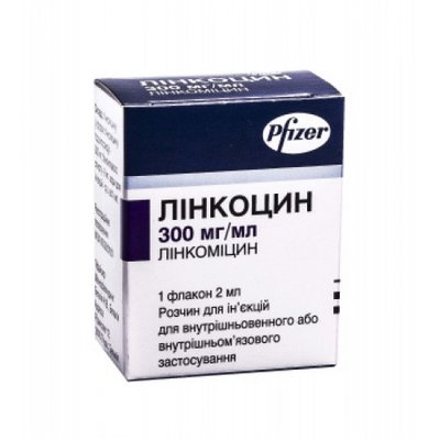 Лінкоцин розчин для ін'єкцій 600 мг 2 мл №1 10691 фото