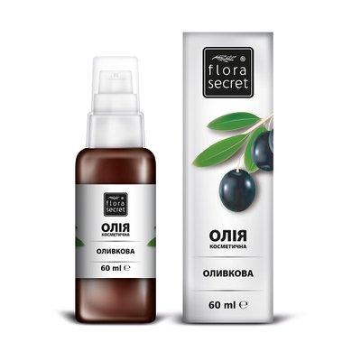 Оливкова косметична олія 60 г Flora Secret 39506 фото