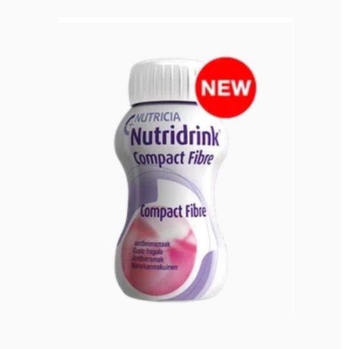 Нутрідрінк Nutridrink Compact 125 мл*4 Полуниця з харчовими волокнами Нутриція Nutricia 39351 фото