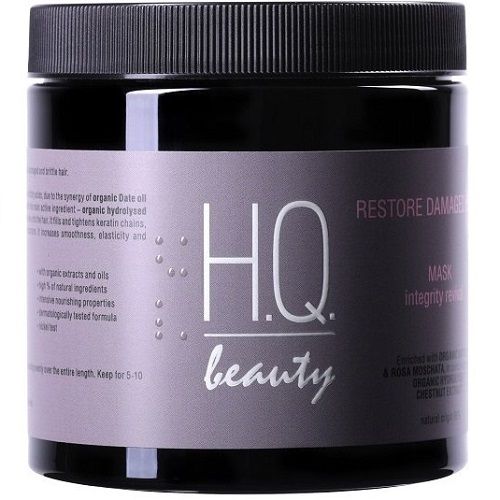 Маска H.Q. Beauty Restore для поврежденных волос 500мл 41483 фото