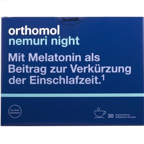 Ортомол Orthomol Nemuri Night new гранулы на 30 дней 40440 фото