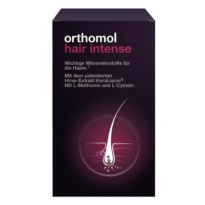 Orthomol Hair Intense капсулы, 30шт Ортомол 39822 фото