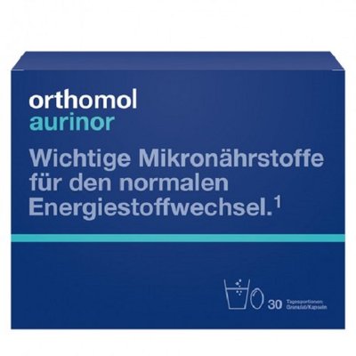 Ортомол Orthomol Aurinor на 30 днів гранули+капсули 38719 фото