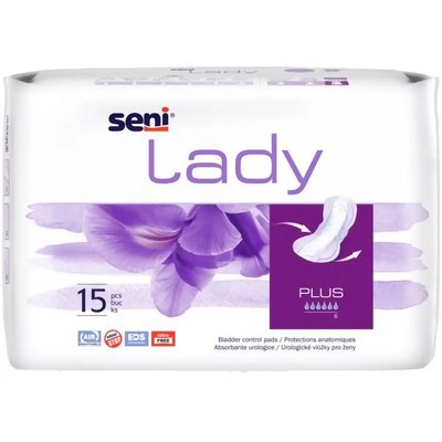 Прокладки урологічні Seni Lady Plus, 15 штук 32995 фото