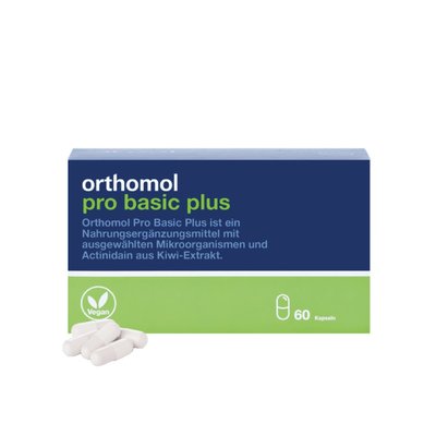 Orthomol Pro Basic Plus, 60шт Ортомол 41869 фото