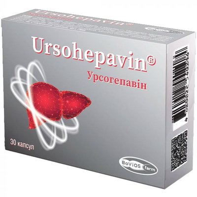 Урсогепавін 380 мг №30 39805 фото