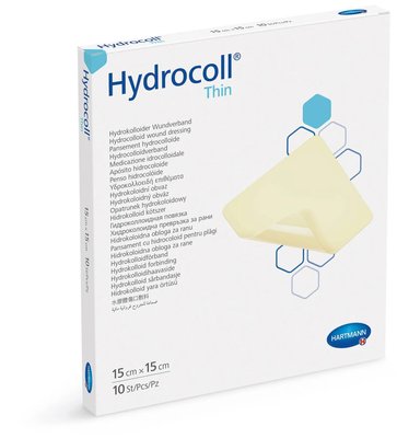 Пов'язка гідроколоїдна Гідрокол Thin Hydrocoll Thin 15см*15см 1 шт 31374 фото