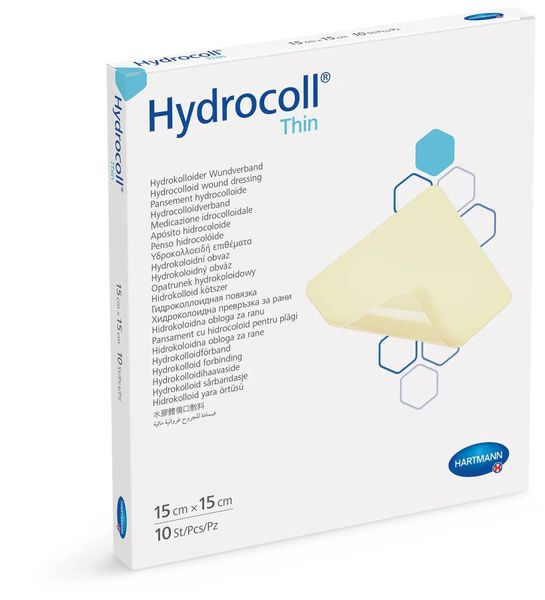 Повязка гидроколоидная Гидрокол Thin Hydrocoll Thin 15см*15см 1шт. 31374 фото