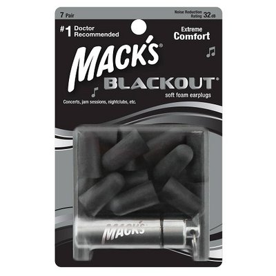 Беруші MACKS Blackout Контейнер 7 пар 32 дб 39858 фото