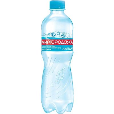 Миргородська Лагідна вода мінеральна 0,5л слабогазована 33075 фото