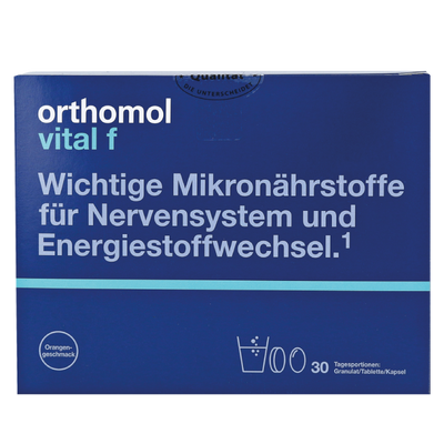 Orthomol Vital F гранулы для женьщин на 30 дней, Ортомол 38559 фото