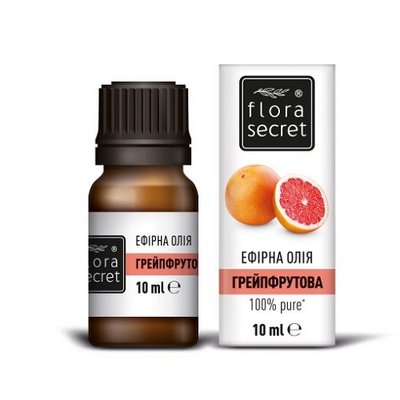 Грейпфрутова ефірна олія 10 мл Flora Secret 39489 фото