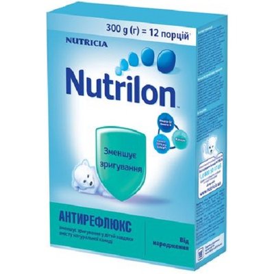 Nutrilon Антирефлюкс, 300 г, Сухая молочная смесь для питания детей с рождения 39682 фото