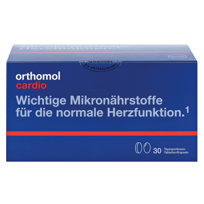 Ортомол Orthomol Cardio таблетки+капсули 30 доз 38543 фото