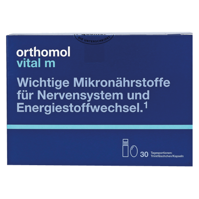 Ортомол Orthomol Vital M флакони на 30 днів 38562 фото