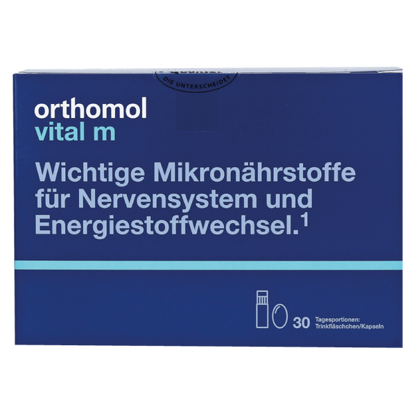 Ортомол Orthomol Vital M флакони на 30 днів 38562 фото